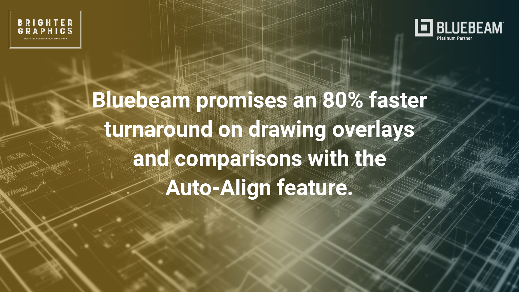 Bluebeam Auto Align Feature